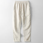 Santorini Pure Linen Trousers | Europa