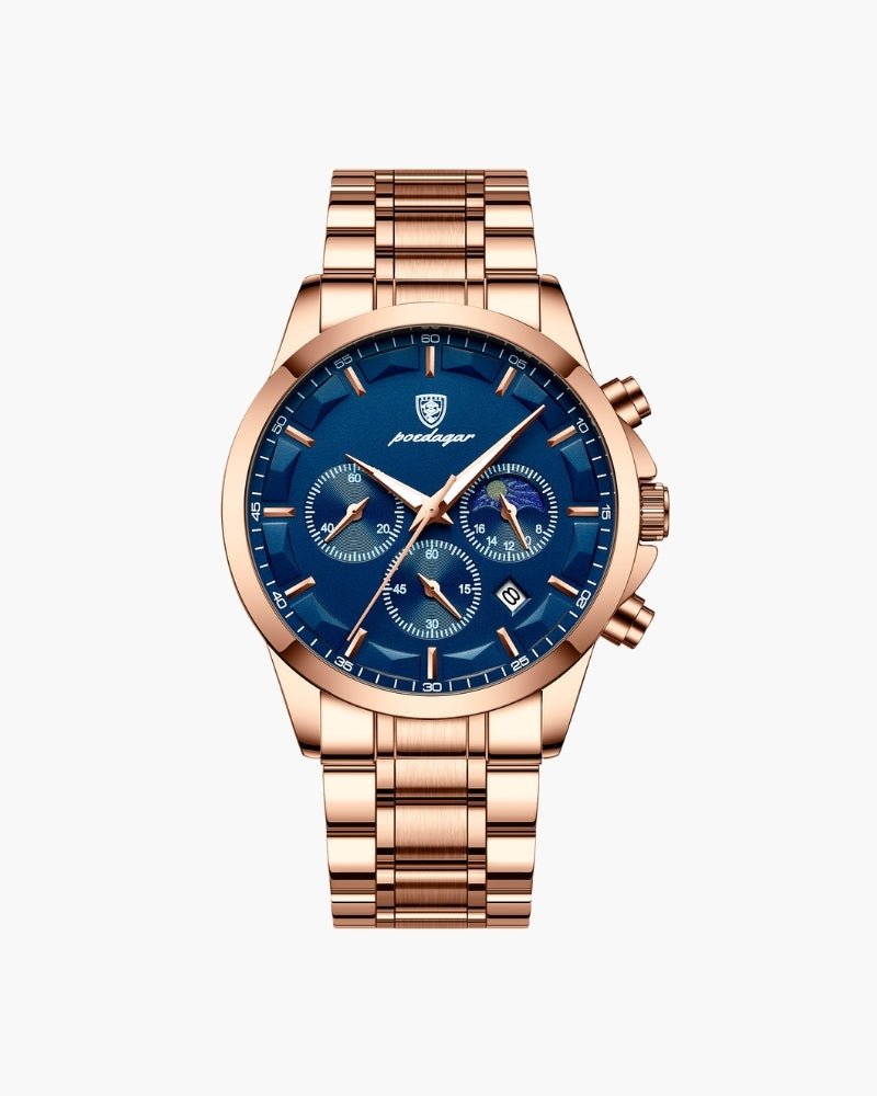 Europa Precision Chronograph Steel Watch | Europa