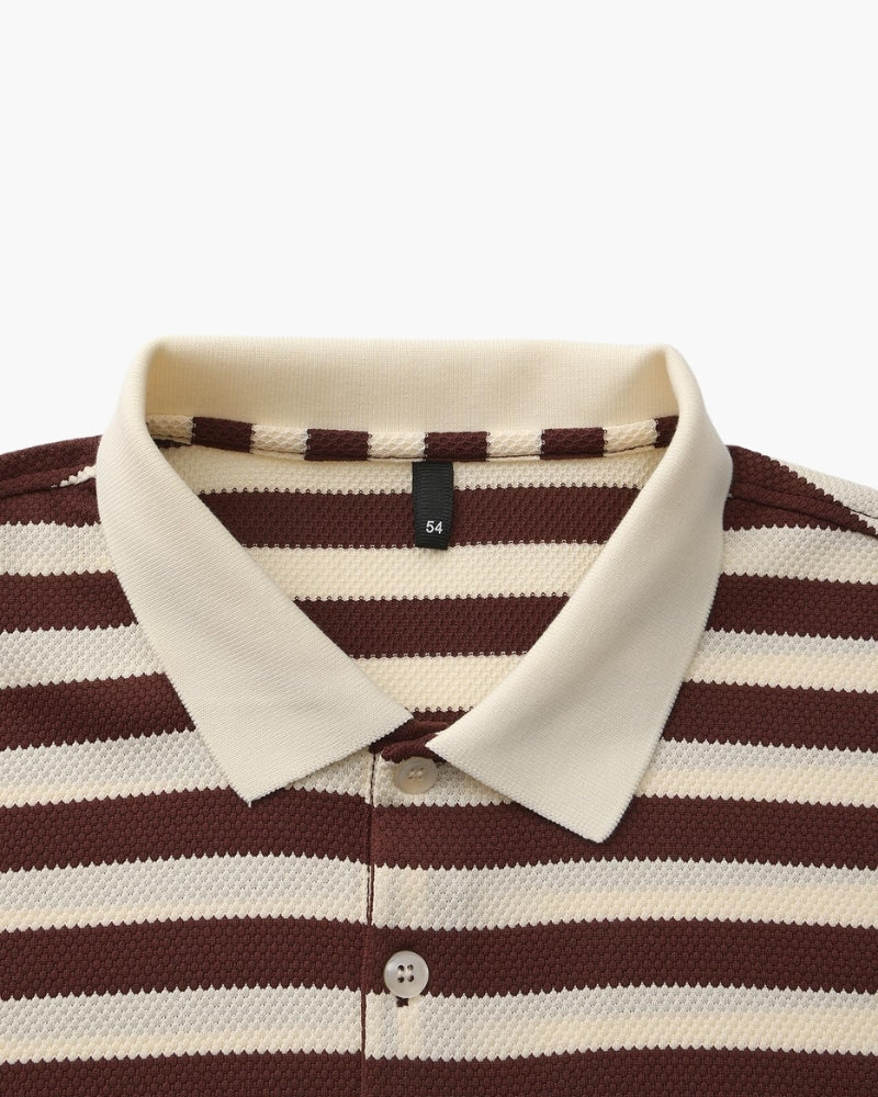 Amalfi Breton Polo Shirt | Europa