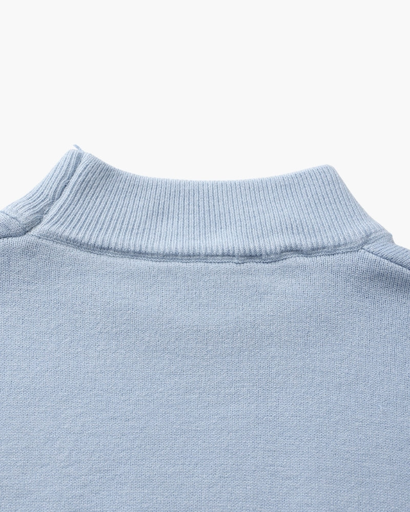 Alpen Ribbed Mock Neck Sweater | Europa