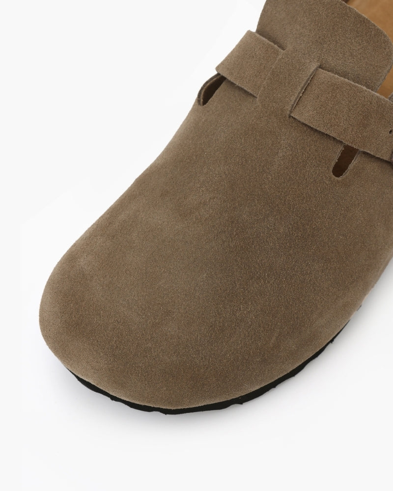 Heritage Suede Slip-On Clogs | Europa