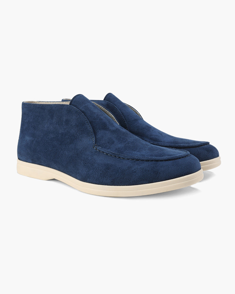 Sloane High-Top Suede Loafers | Europa