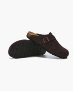 Heritage Suede Slip-On Clogs | Europa
