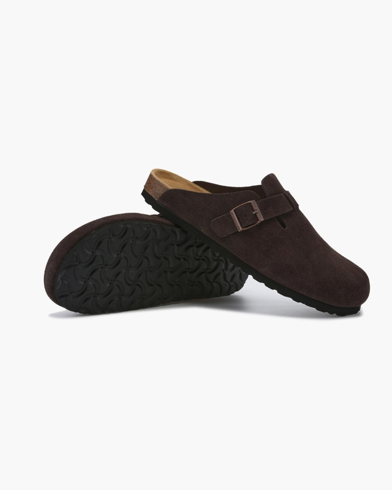 Heritage Suede Slip-On Clogs | Europa
