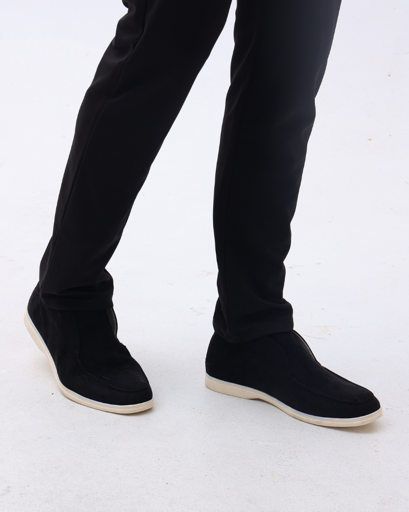 Sloane High-Top Suede Loafers | Europa