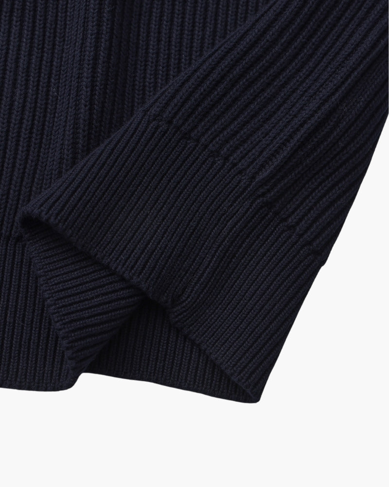 Heritage Rib Knit Crewneck Sweater | Europa