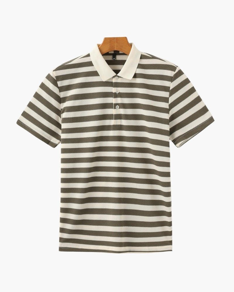 Amalfi Breton Polo Shirt | Europa