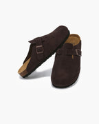Heritage Suede Slip-On Clogs | Europa
