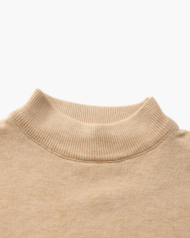 Alpen Ribbed Mock Neck Sweater | Europa
