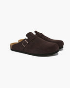 Heritage Suede Slip-On Clogs | Europa