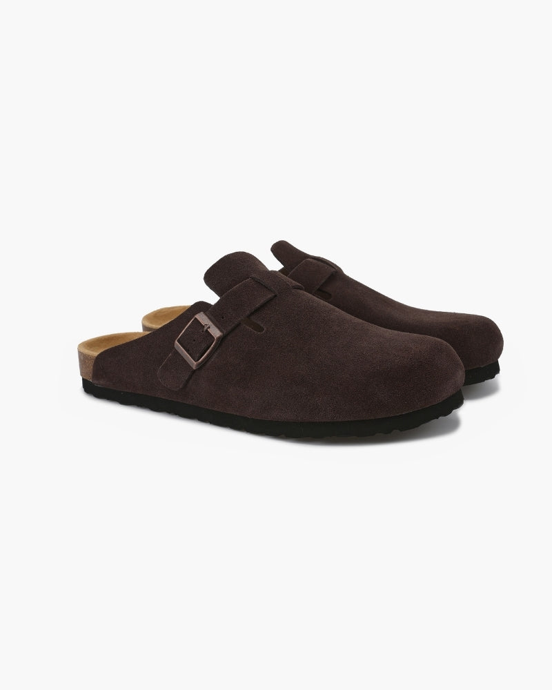 Heritage Suede Slip-On Clogs | Europa