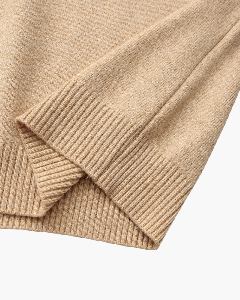 Alpen Ribbed Mock Neck Sweater | Europa