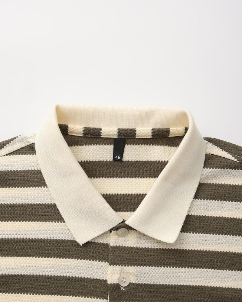 Amalfi Breton Polo Shirt | Europa