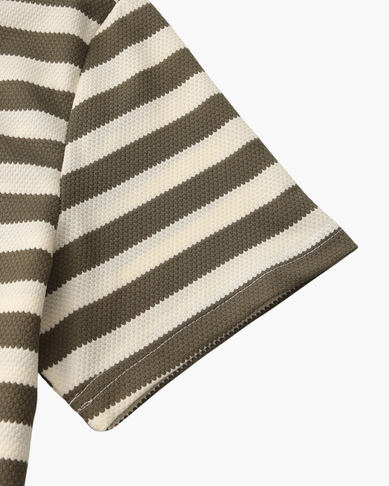 Amalfi Breton Polo Shirt | Europa