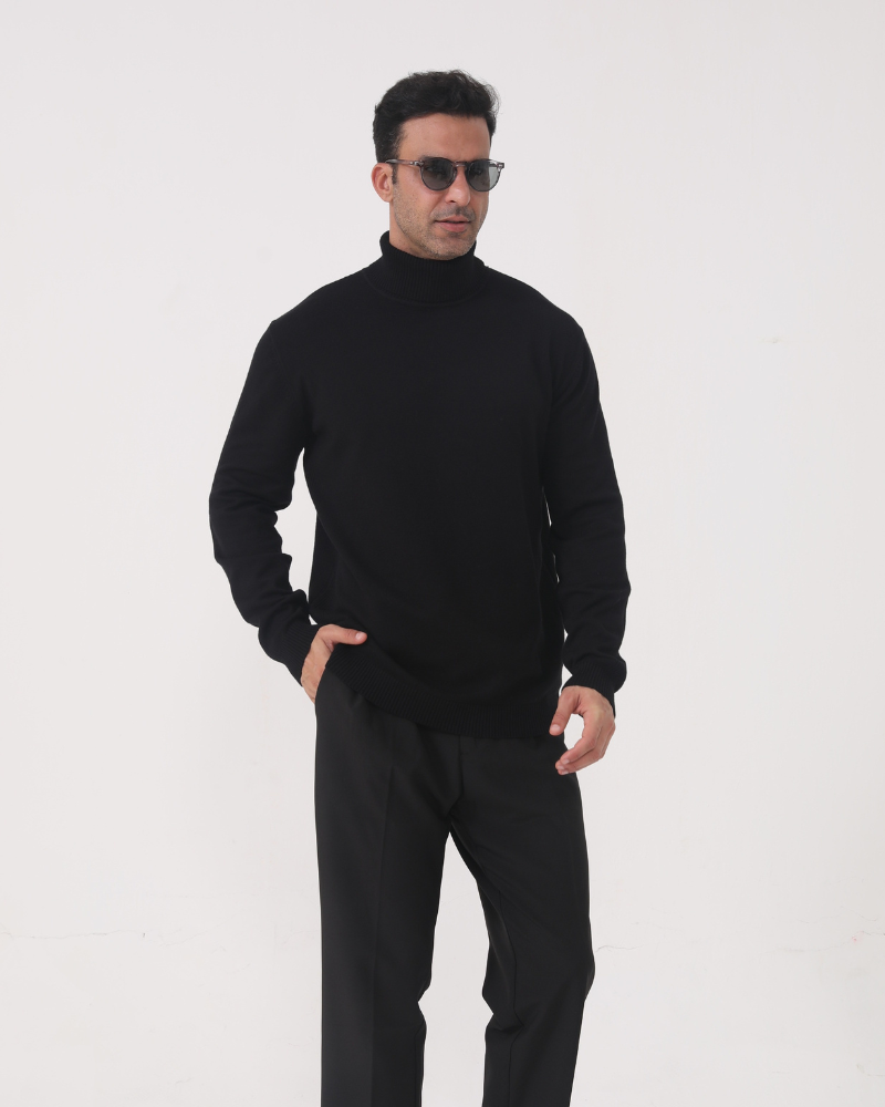 Gstaad Viscose Blend Turtleneck Sweater | Europa