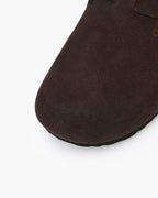 Heritage Suede Slip-On Clogs | Europa