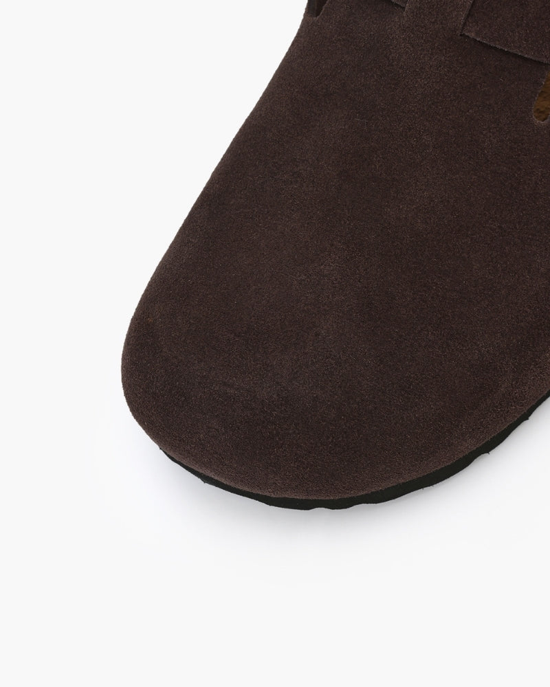 Heritage Suede Slip-On Clogs | Europa