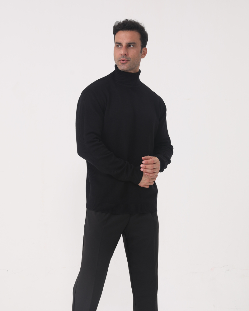 Gstaad Viscose Blend Turtleneck Sweater | Europa
