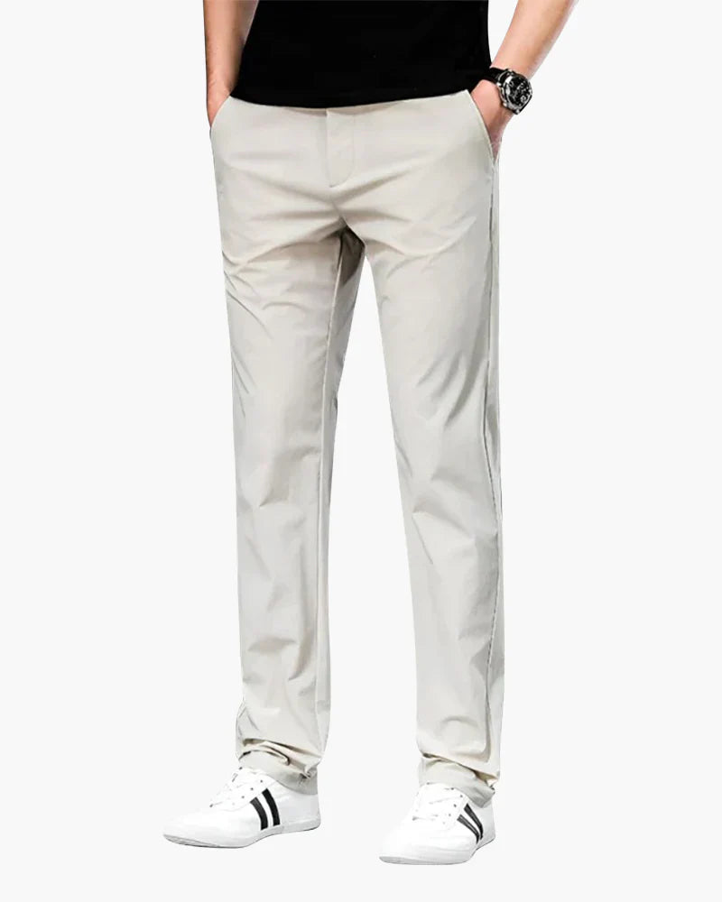Porto Slim-Fit Stretch Chino Trousers | Europa