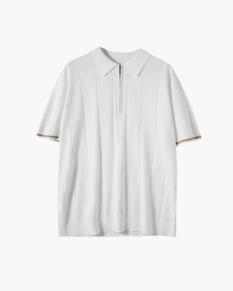Saint-Tropez Contrast Trim Polo Shirt | Europa