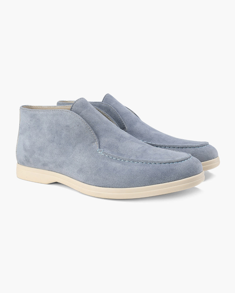 Sloane High-Top Suede Loafers | Europa