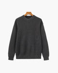 Heritage Rib Knit Crewneck Sweater | Europa