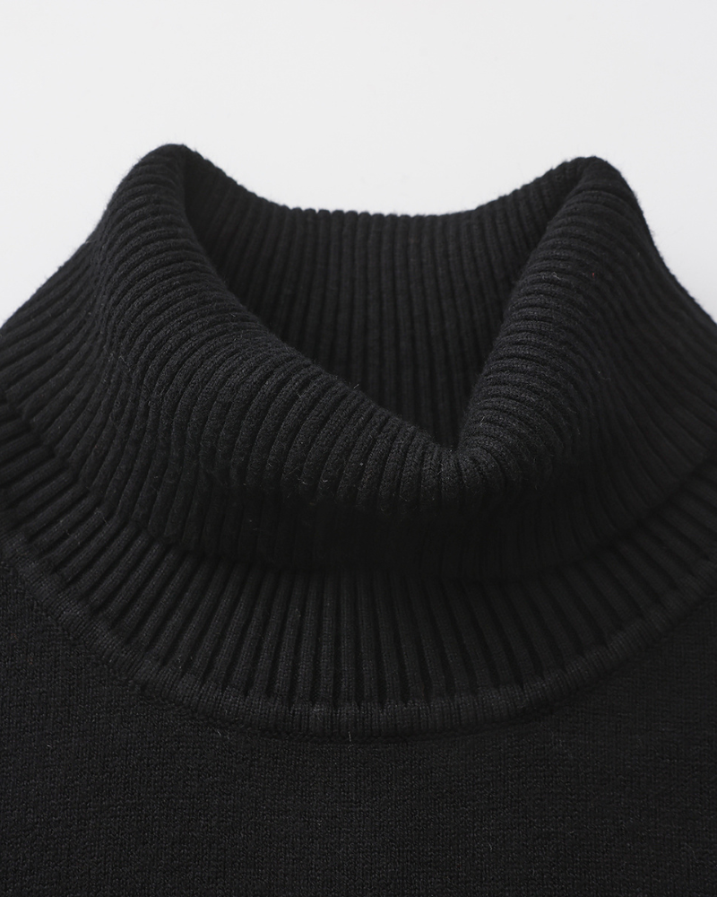 Gstaad Viscose Blend Turtleneck Sweater | Europa