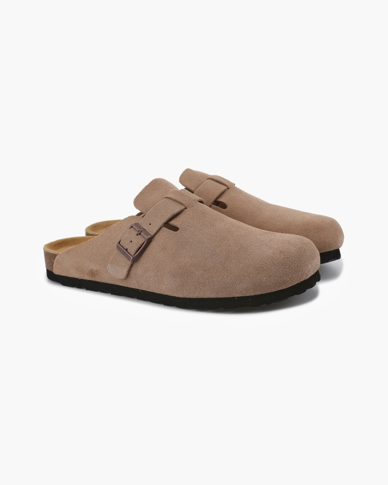 Heritage Suede Slip-On Clogs | Europa