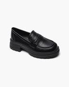 Kensington Leather Knot Loafers | Europa