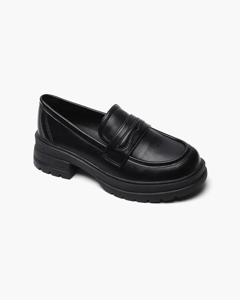 Kensington Leather Knot Loafers | Europa