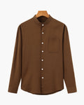 St. Moritz Mandarin Collar Shirt | Europa