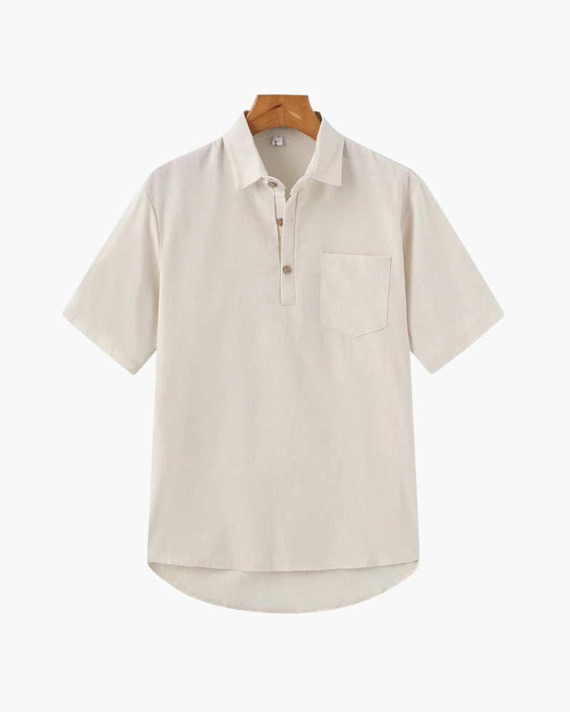 Casablanca Linen Polo Shirt | Europa