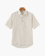 Casablanca Linen Polo Shirt | Europa