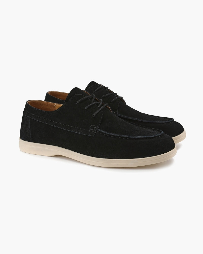 Europa Premium Suede Lace-Up Shoes | Europa