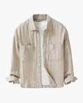 Portofino Linen Blend Overshirt | Europa