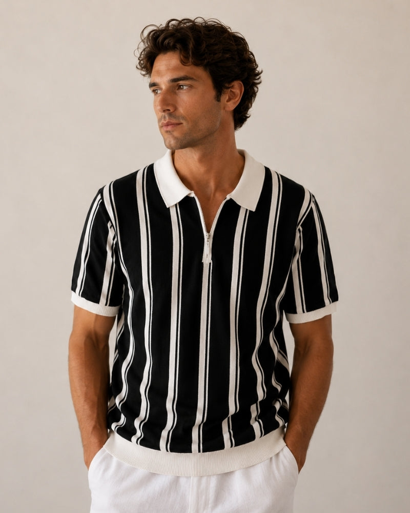 Modena Retro Club Half-Zip Polo | Europa