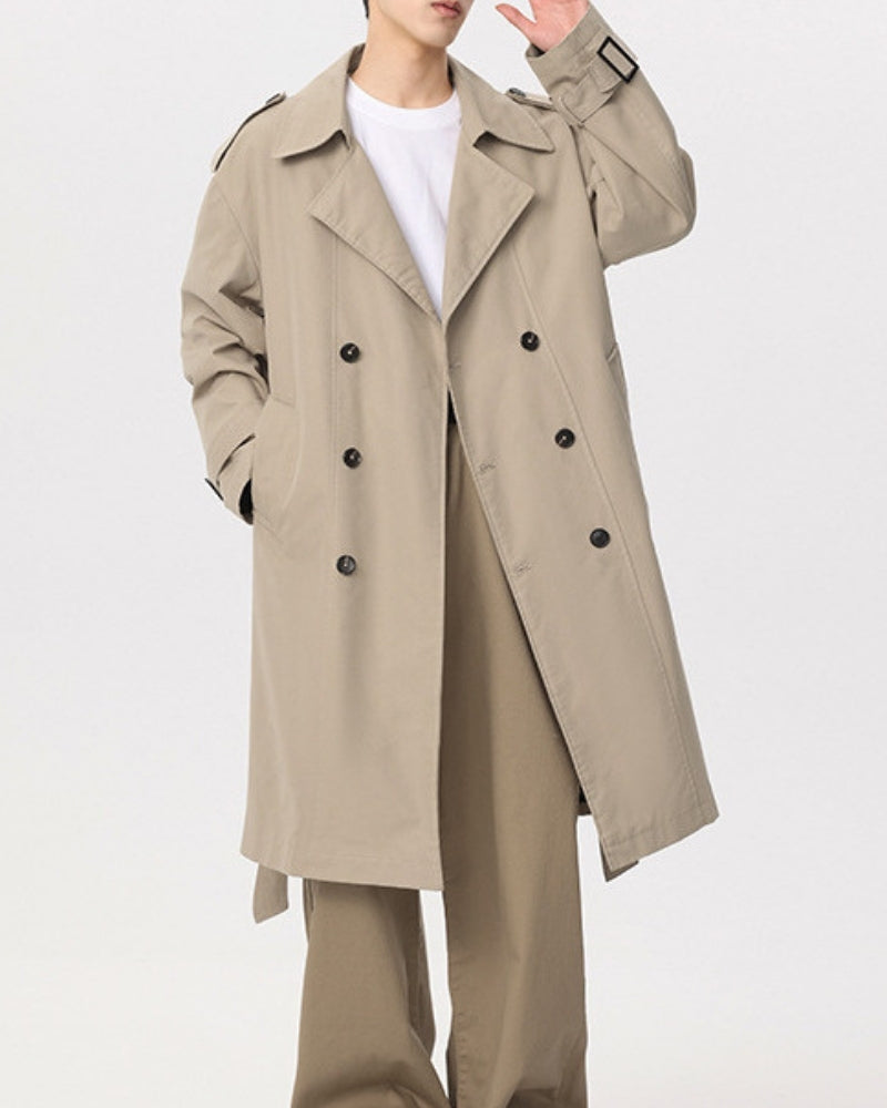 Europa Classic Double-Breasted Trench Coat | Europa