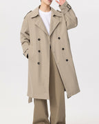 Europa Classic Double-Breasted Trench Coat | Europa