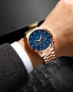 Europa Precision Chronograph Steel Watch | Europa