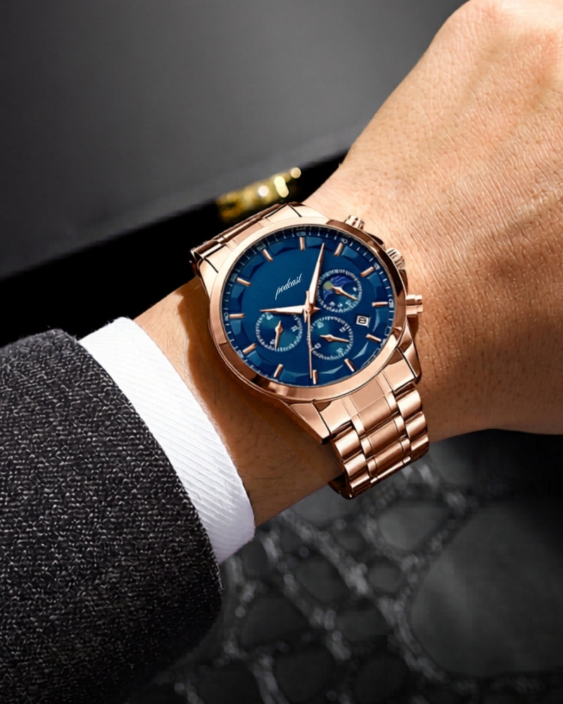 Europa Precision Chronograph Steel Watch | Europa