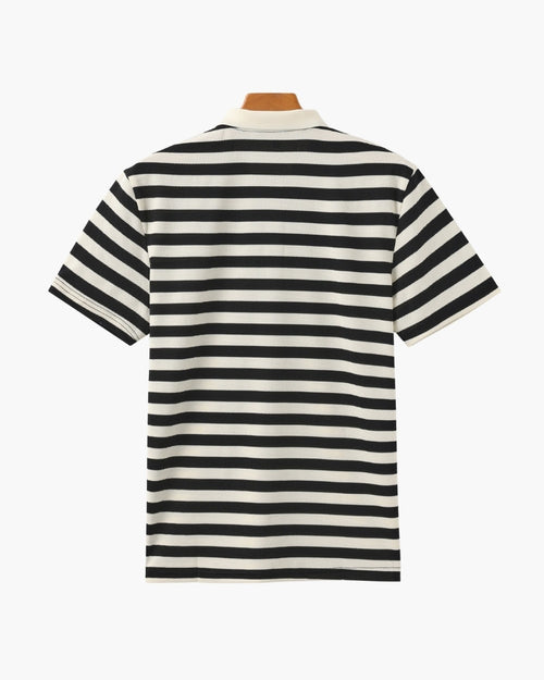 Amalfi Breton Polo Shirt | Europa