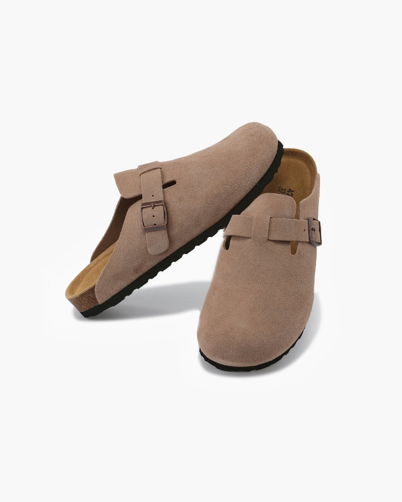 Heritage Suede Slip-On Clogs | Europa