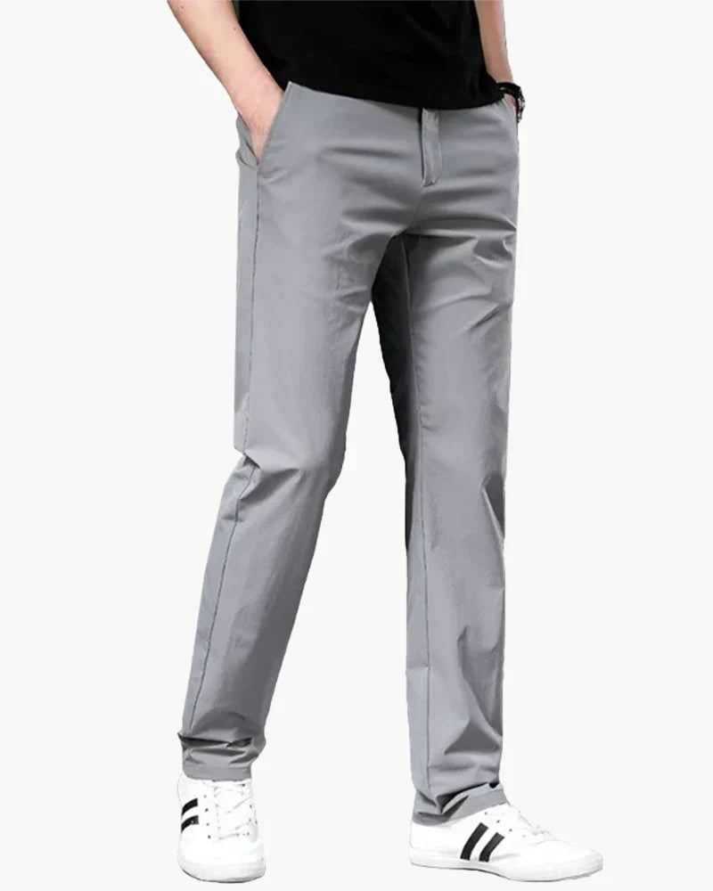 Porto Slim-Fit Stretch Chino Trousers | Europa