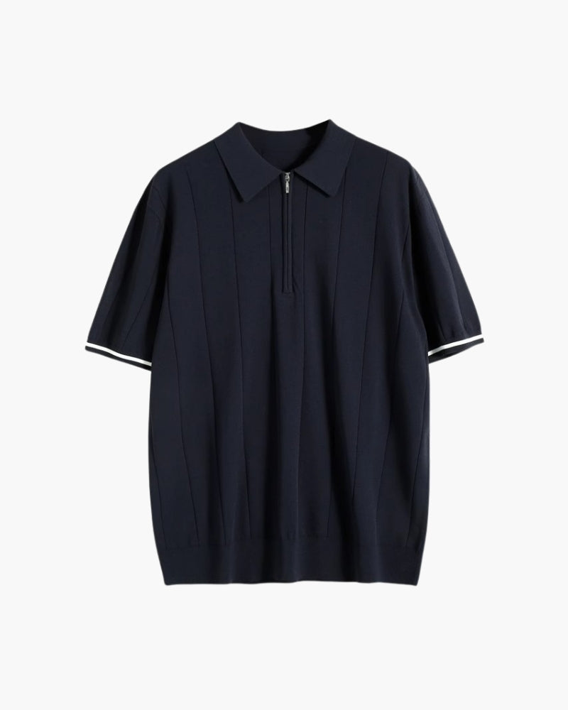 Saint-Tropez Contrast Trim Polo Shirt | Europa