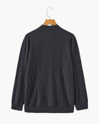 Belgravia 100% Cashmere Ribbed Half-Zip | Europa