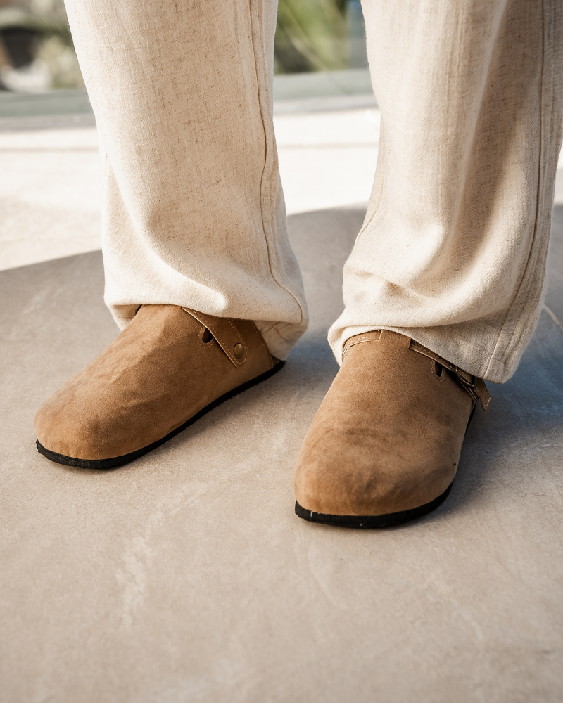Heritage Suede Slip-On Clogs | Europa