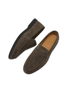 Heritage Suede Loafers with Black Sole | Europa