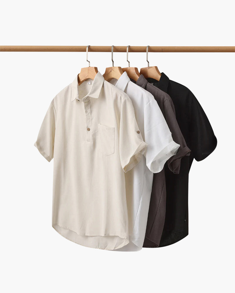 Casablanca Linen Polo Shirt | Europa