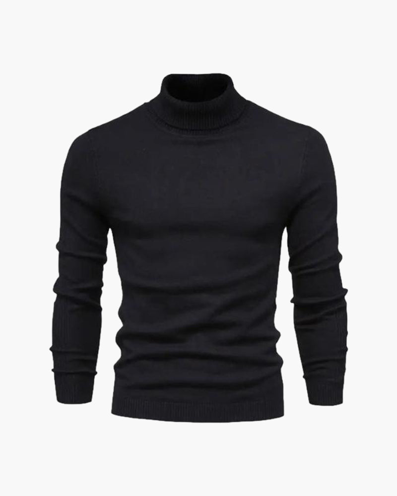 Gstaad Viscose Blend Turtleneck Sweater | Europa