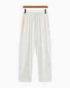 Cannes Pure Linen Drawstring Trousers | Europa